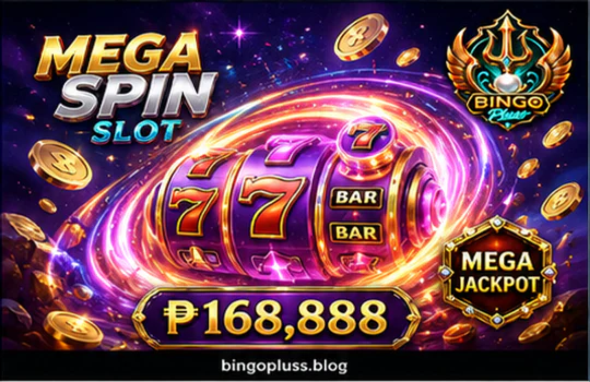 BINGOPLUS slot paytable and feature symbols on mobile reels