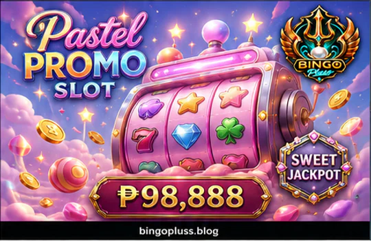BINGOPLUS slot game selection with reward badge and member path